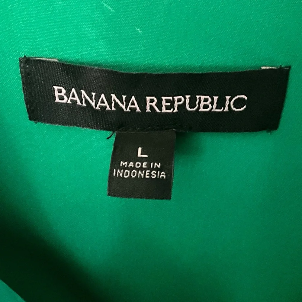 💝 Banana Republic Collared Flutter Sleeve Polo Dress - Picture 12 of 14